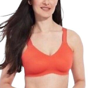 Knix Evolution Bra Wide Straps Size 3 Tangerine Padded